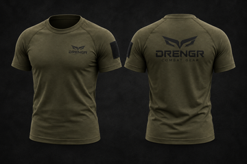 DRENGR Training T-Shirt – Olive/Black