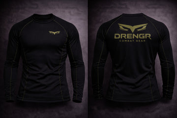 DRENGR Rashguard  – Black/Olive