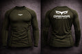 DRENGR Rashguard – Olive/White