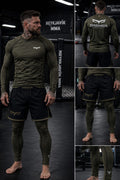 DRENGR Rashguard Set Olive Black